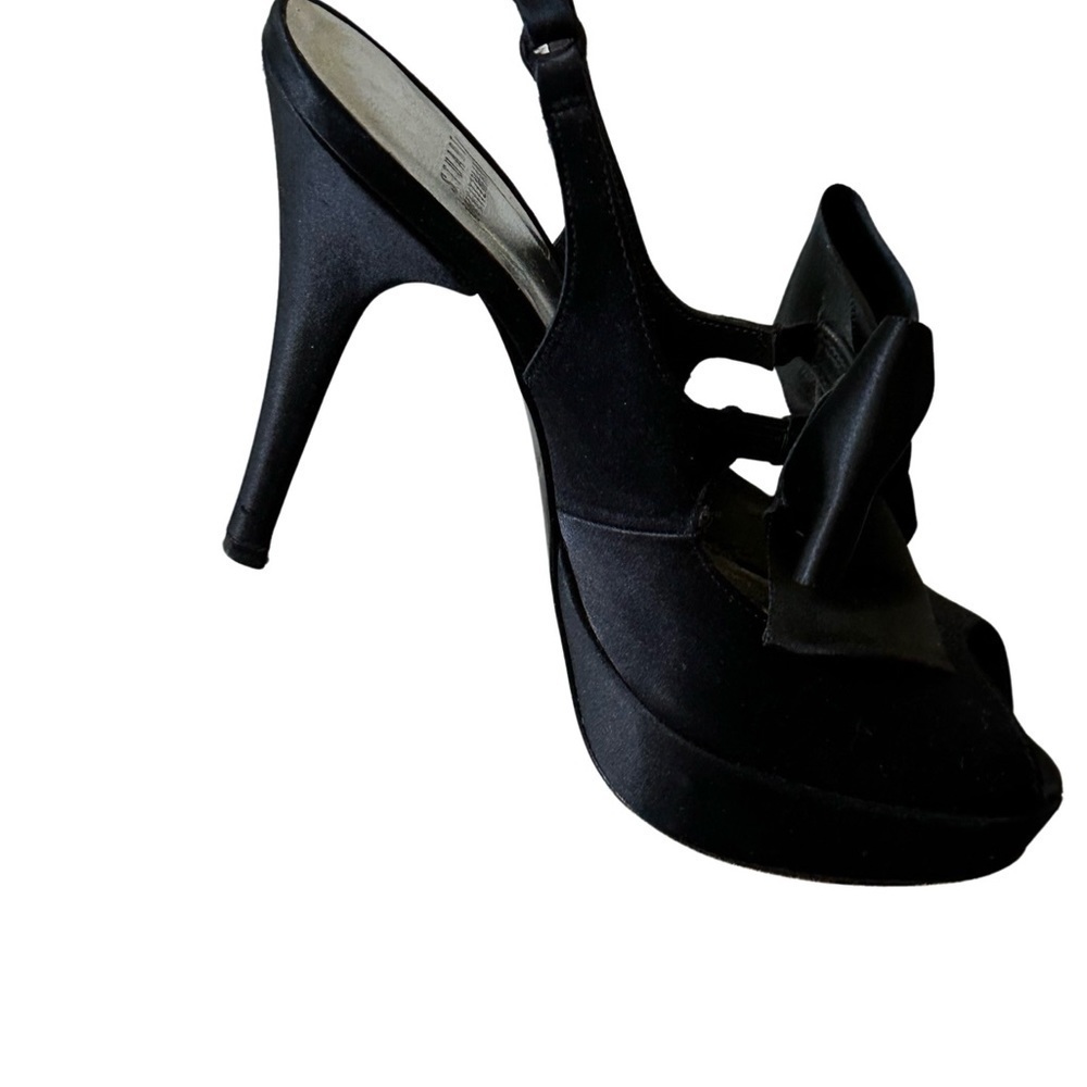 Stuart Weitzman Black Platform Heels - Picture 7 of 16